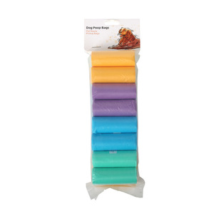 Degradable pet pick-up bag environmentally friendly disposable portable dog excrement bag cross-border explosions garbage bag manufacturers wholesale