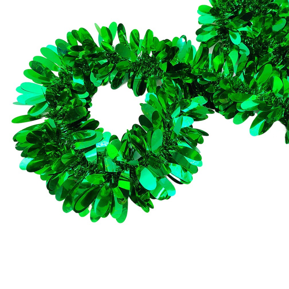 Navidad decoración colorida gota de agua tira de color fiesta de cumpleaños boda escena escalera barandilla decoración arreglo lana tira