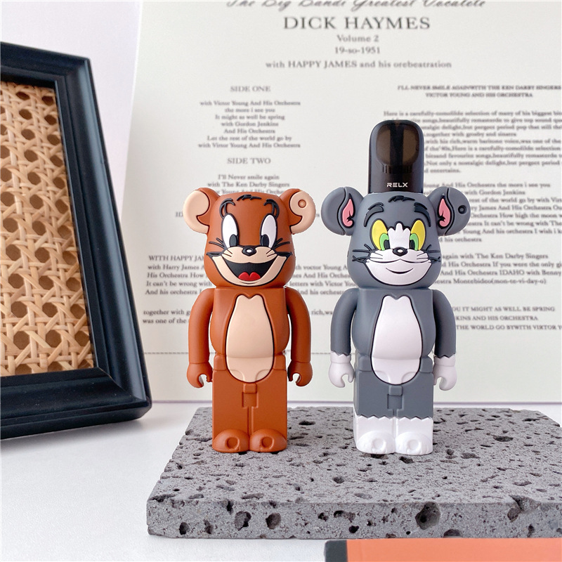 Cartoon Cute Suitable For RELX1 Generation Protective Cover RELXCigarette Bar Cover Smoke Appliance Relx4/5 Generation Couple Style