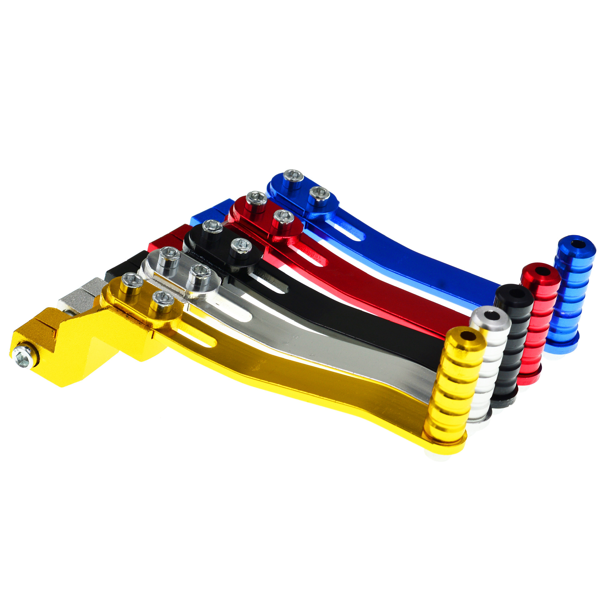 Cross-Border Popular Motorcycle Modification Parts Single-Shift Gear Lever Aluminum Alloy Gear Shift Lever Colorful