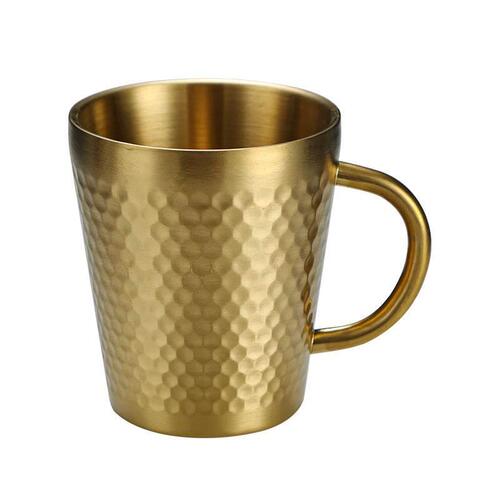 304 stainless steel diamond pattern mug Korean tea cup beer cup mouthwash cup beverage juice cup water cup creative
