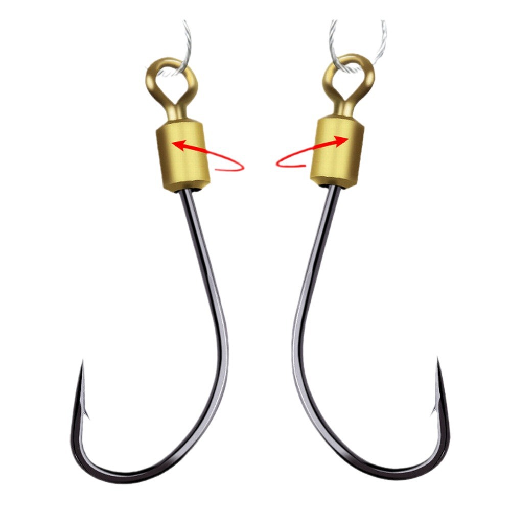 Anti-bobinado anti-mordedura de alambre de acero inoxidable con píldora gancho de pesca línea de pesca suministros al por mayor