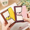2021 new pattern ins have cash less than that is registered in the accounts wallet Korean Edition Metal buckle All-match fashion Wallet Mosaic Card Pack Wholesale
