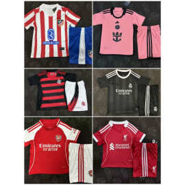 款儿童足球训练体育运动短袖短袖训练儿童球衣款儿童足球2425