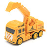 Children's excavator for boys, mixing stick, garbage can, car model, tipping bucket