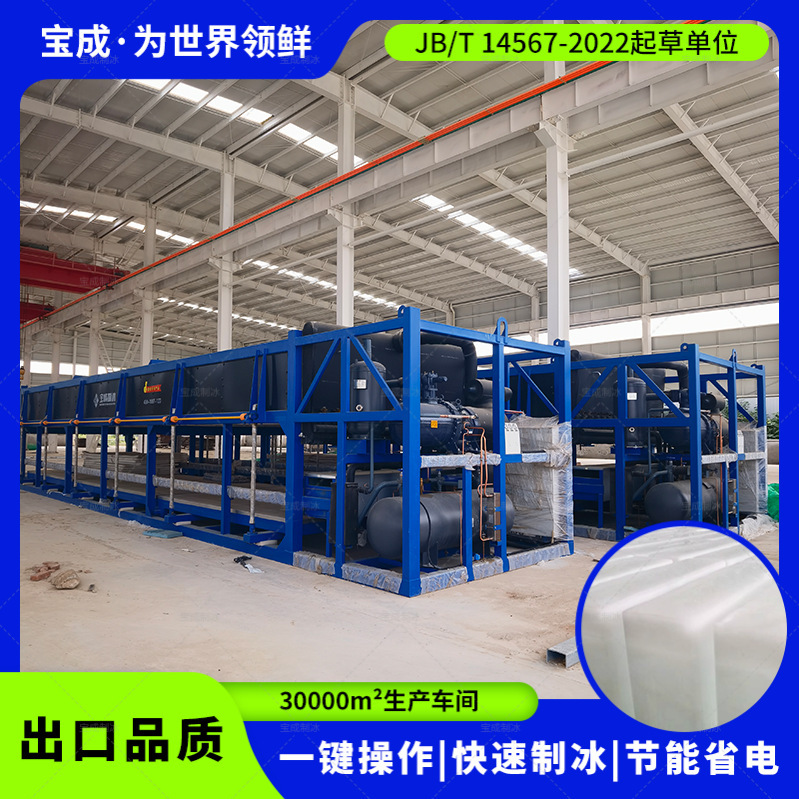 10 Tons 20 Tons 50 Tons Direct Cooling Fresh-Keeping Ice Machine Industrial Ice Machine Direct Cooling Ice Cube Machine