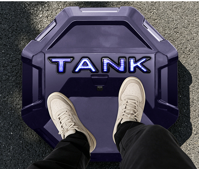 Tank 400Hi4-T/Z Special Edition Xuanwu Mecha Full-Cover Spare Tire Cover, Thickened Rugged Off-Road Modification Protective Accessories