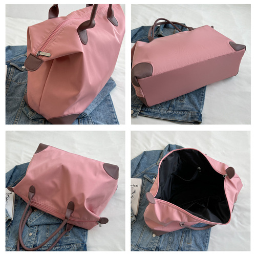 Ladies short-distance travel bag new large-capacity British style business trip luggage backpack portable shoulder sports fitness bag