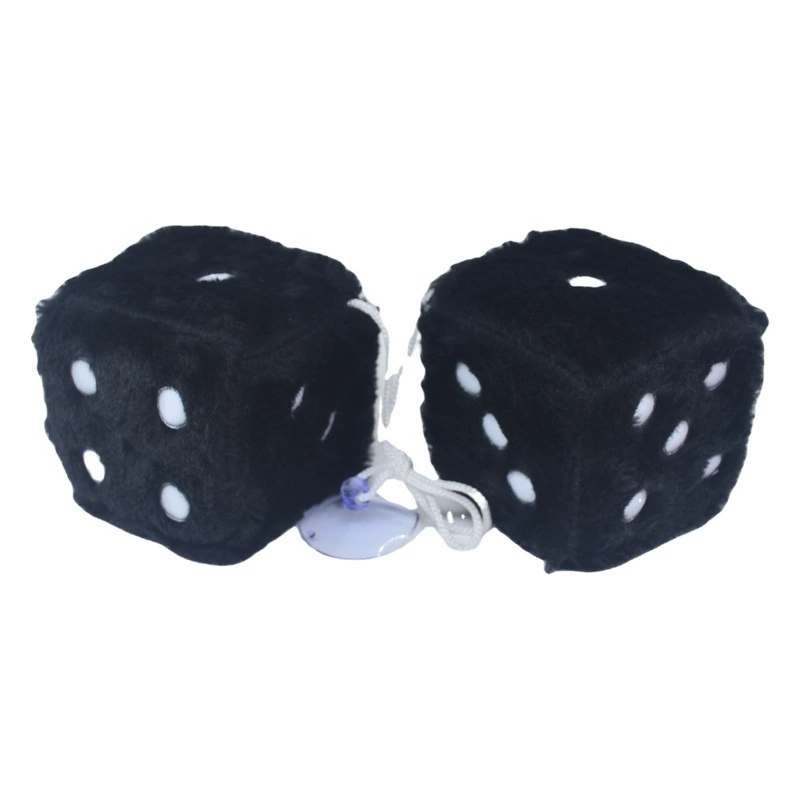 Amazon Cross-Border 6 см длинные волосы штамповки кости плюшевые игрушки куб кулон зеркало заднего вида подвесное сито