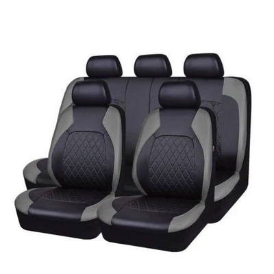 Europe and America, Universal seat cover - grey-9-piece-set-five-seats