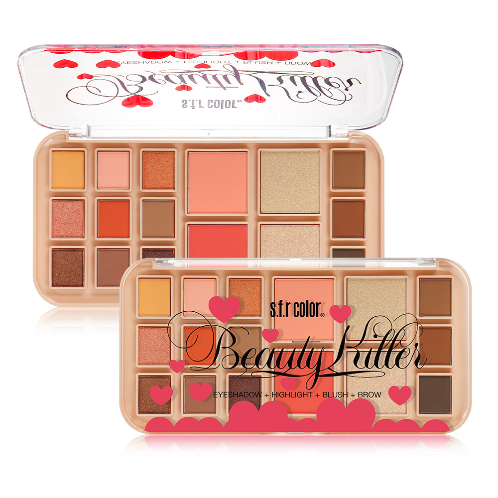 s.f.r. eye shadow blush highlight all-in - one hold maquillaje crecimiento de color perlado mate brillante eye shadow maquillaje de belleza transfronterizo