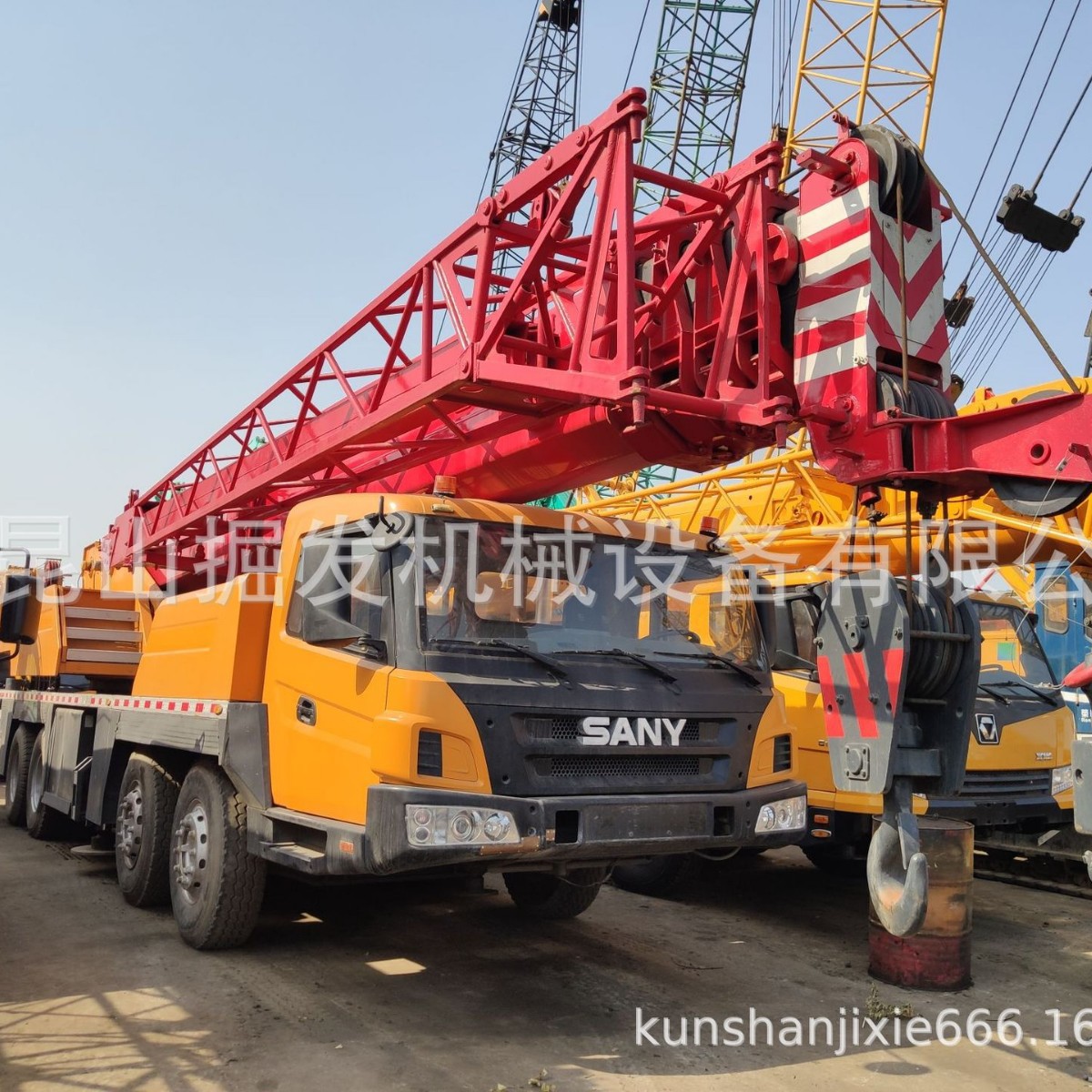 三一50吨吊机 SANY QY50C STC500 二手吊车起重机汽车吊
