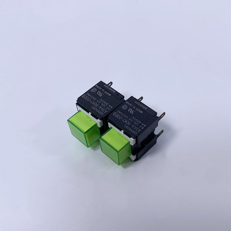 全新正品带灯小型按钮开关A3AA-90K1-00EG