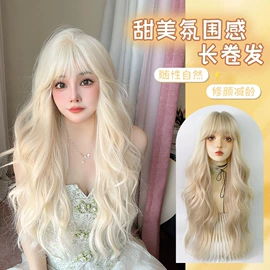 假发长卷发;长直发假发;假发短直发