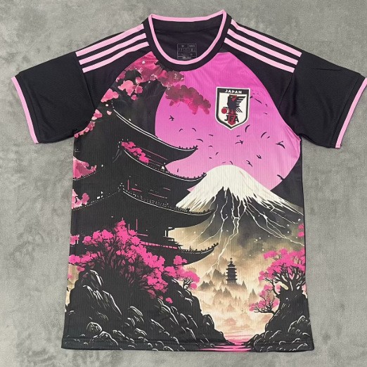 25-26 Nueva camiseta de anime de camiseta japonesa One Piece Samurai Sakura Dragon Ball Uniforme de fútbol transfronterizo de edición especial