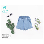 衣拉拉2024夏款儿童休闲裤薄款女童小宝宝夏天外出短裤子小童