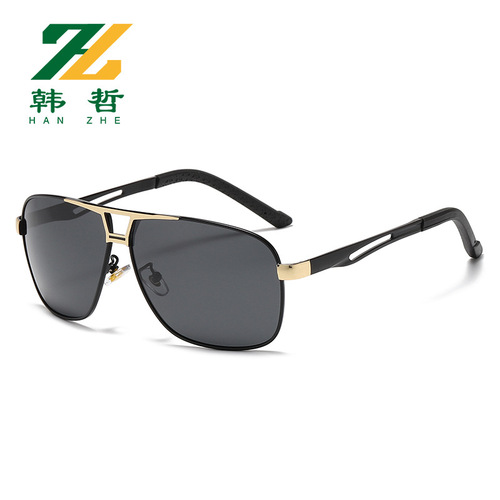 Metal New Polarized Sunglasses Men's Fashion Trend Driving Outdoor Sports Glasses Fishing Sunglasses Wholesale