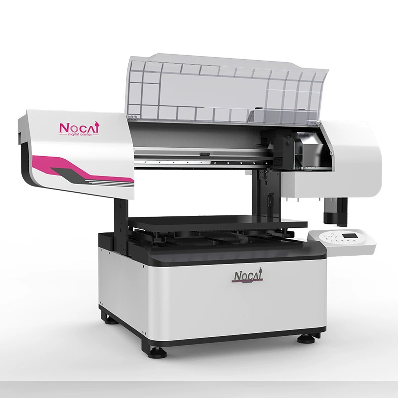 Пользовательский маленький цифровой струйный УФ-планшет принтер NC-UV0406-VI подарочная упаковка печатная машина цилиндр