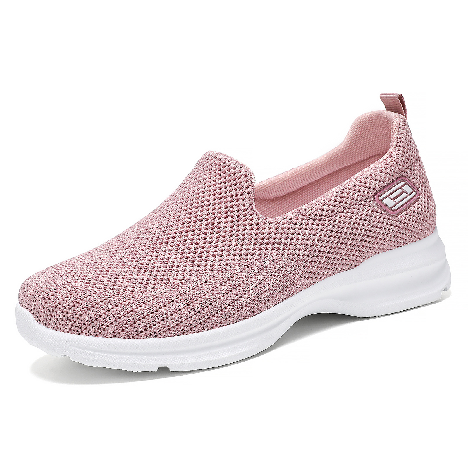 Zapatos casuales para mujer, zapatos de tela de nuevo estilo para primavera, zapatos individuales, dropshipping, zapatos de malla de boca poco profunda, zapatos para madres de mediana edad y mayores. image 10