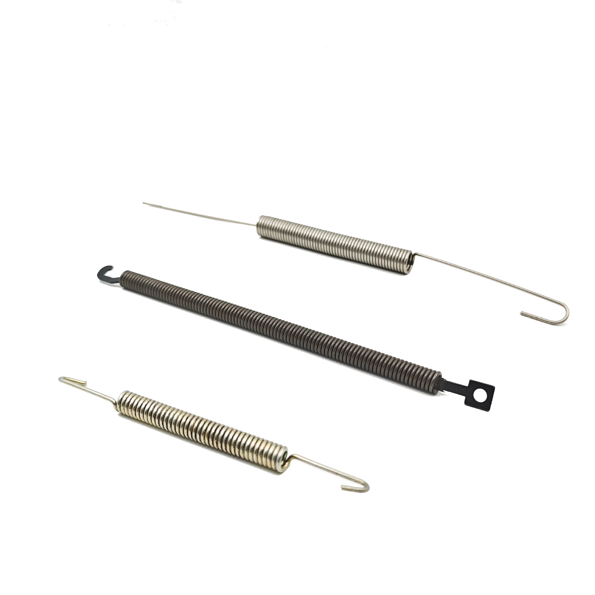 带钩现货拉簧、拉力拉伸弹簧、单钩双钩弹簧、制做弹簧