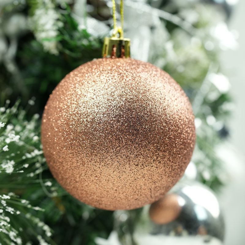クリスマス装飾ボール粉球3cm-60cmプラスチックボールクリスマスツリー装飾ボールペンダント店吊り天井装飾|undefined