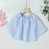 Children's fresh summer mini-skirt, pleated skirt, western style, floral print