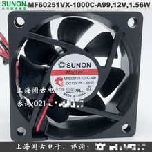 SUNON风扇MF60251VX-1000C-A99台湾建准原装6025/12V 1.56W