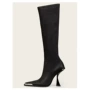 显瘦弹力外贸秋季高跟靴