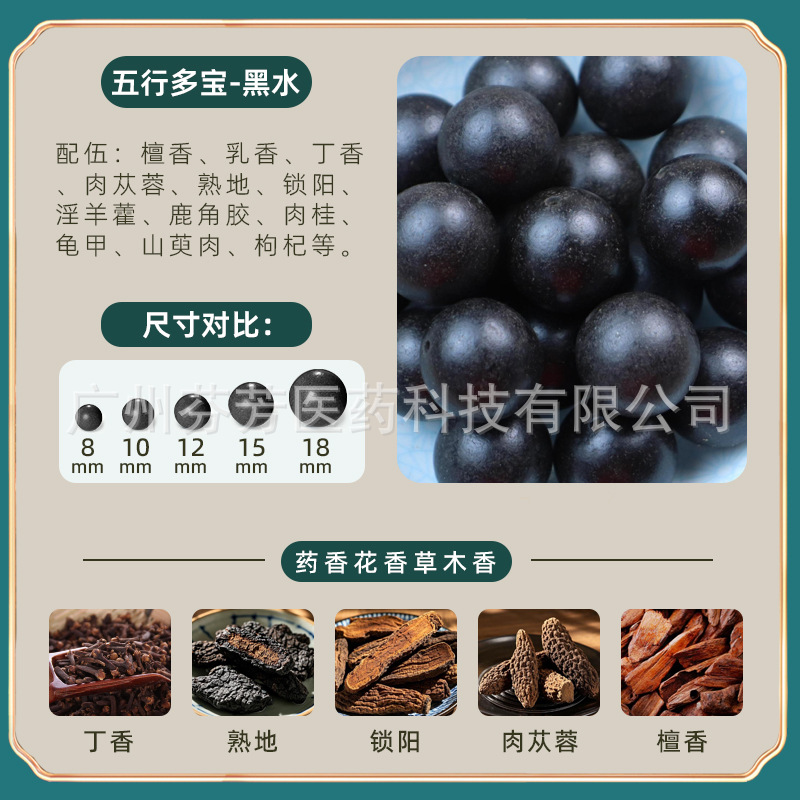 오행과 두오보 - 검은 물