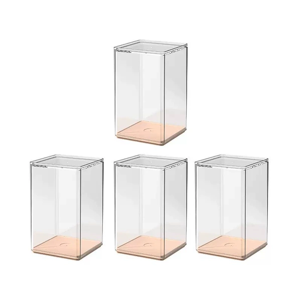 Extra large figure box pink 4 pcs (8*8*13)