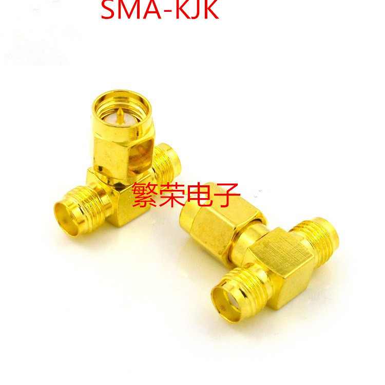 Sma-Kjk Three-Way Adapter with Two External Threads and One Internal Thread Sma-50Kjk