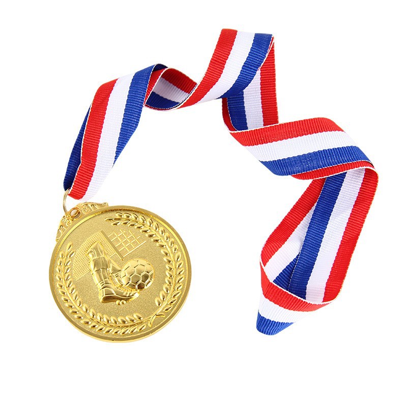 En stock Juegos medalla Copa de fútbol listado universal medalla personalidad Metal Premio medalla fábrica medalla al por mayor