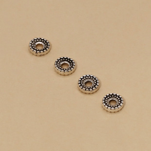 ���S925���y̩�ydiy�ִ�����͹�8mm��݆�����y�|Ƭ���K�y�����l