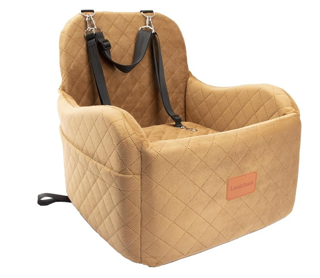 Asiento de seguridad de viaje para automóviles domésticos con base antideslizante, suave, cómoda y transpirable image 8