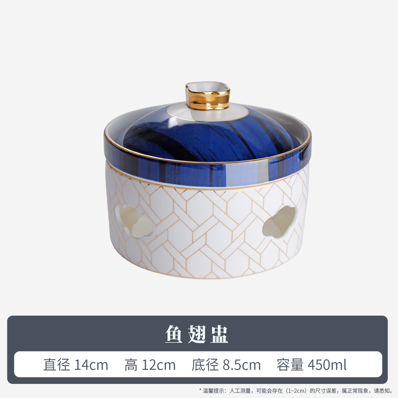 星级酒店会所包厢摆台骨瓷餐具三件套欧式轻奢碗碟摆台陶瓷餐具|undefined