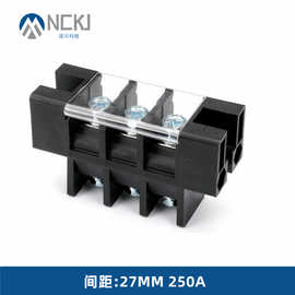 250A M8螺丝 27MM贯通式接线端子_大电流端子排_贯穿接线端子