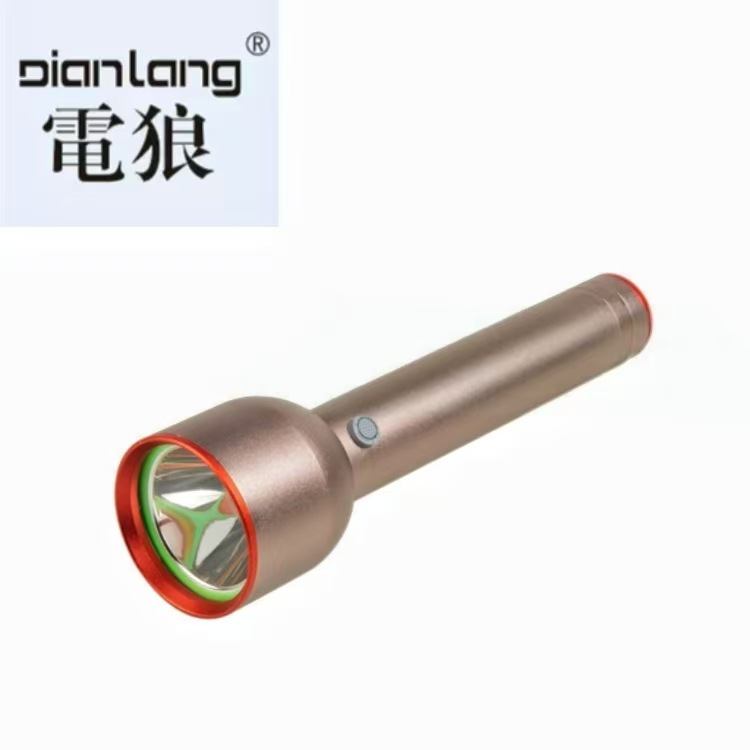 DL-98 aluminum alloy flashlight, strong light, rechargeable, portable LED light for emergencies