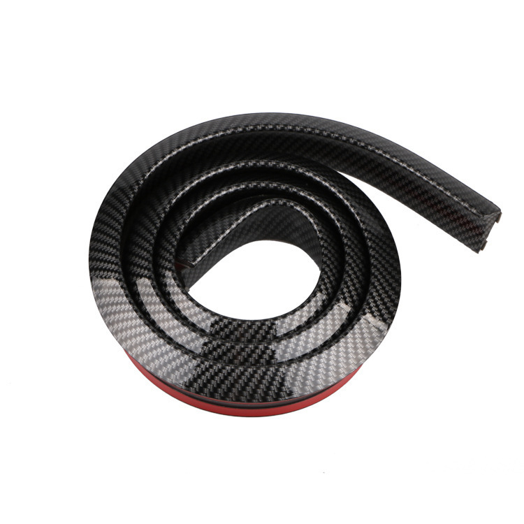 Car Modification Universal Rubber Tail Wing Large Tail Wing Small Tail Wing Wholesale Carbon Fiber Tail Wing Rubber Strip Wing