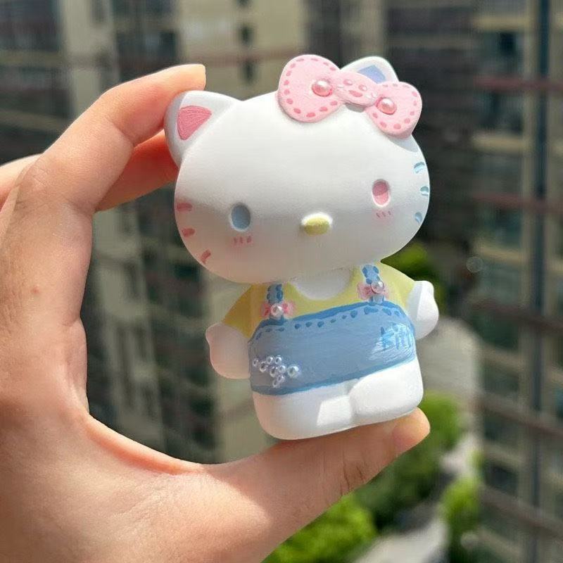 3D standing kitty cat/height 10CM