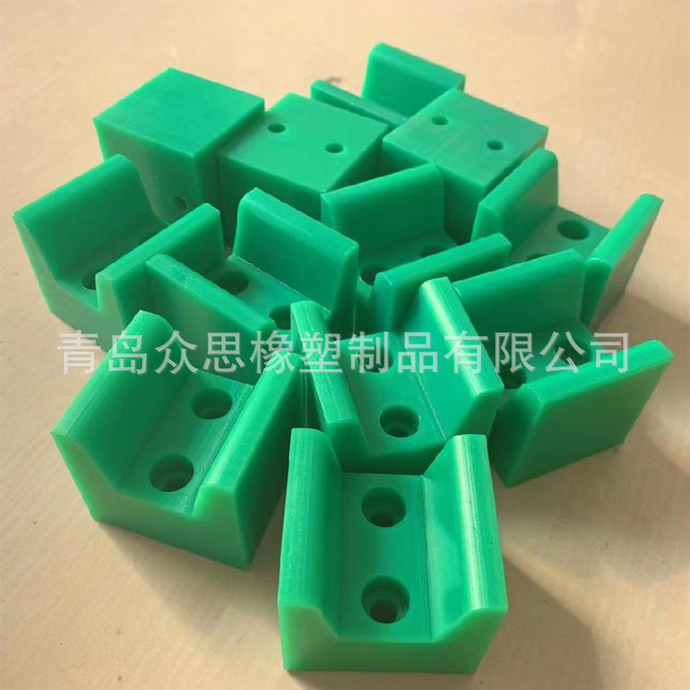 高分子聚乙烯塑料零件注塑异形件垫滑块PE加工件
