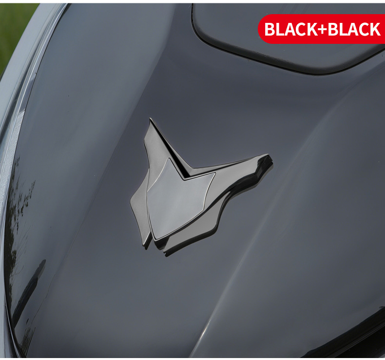 Logo Pattern Design for Cars, Motorcycles, Electric Vehicles, Personalized Modification Decoration Stickers, Zinc Alloy, Stainless Steel Metal