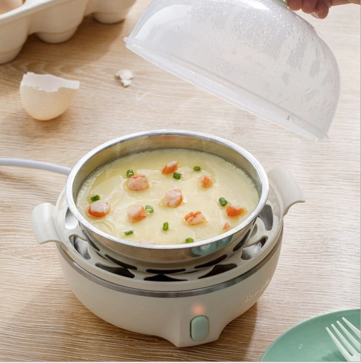 Крошка-ведерко Egg boiler ZDQ-B14Q1 пароварка с двумя слоями большой емкости бытовая многофункциональная маленькая автоматическая отключение питания