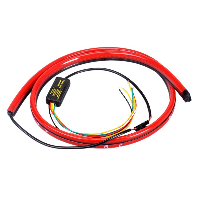 Car High-position brake light multi-mode with left and right steering function to prevent rear-end collision modified streamer light A7 tail light