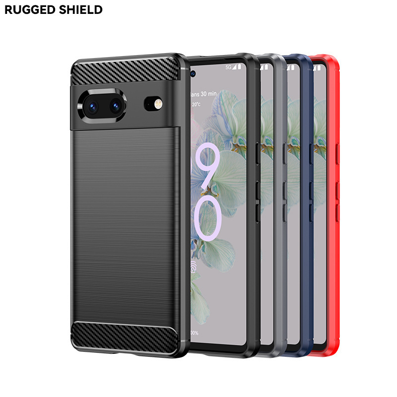 Suitable for Google Pixel 7 Mobile Phone Case Google Pixel 7 Pro Brushed Carbon Fiber Anti-Fall Mobile Phone Protective Case Suitable for Google Pixel 7 Mobile Phone Case Google Pixel 7 Pro Brushed Carbon Fiber Anti-Fall Mobile Phone Protective Case