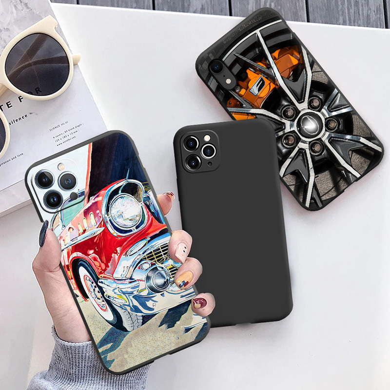 For Apple Iphone Mini GTR sports car Soft Camera Case