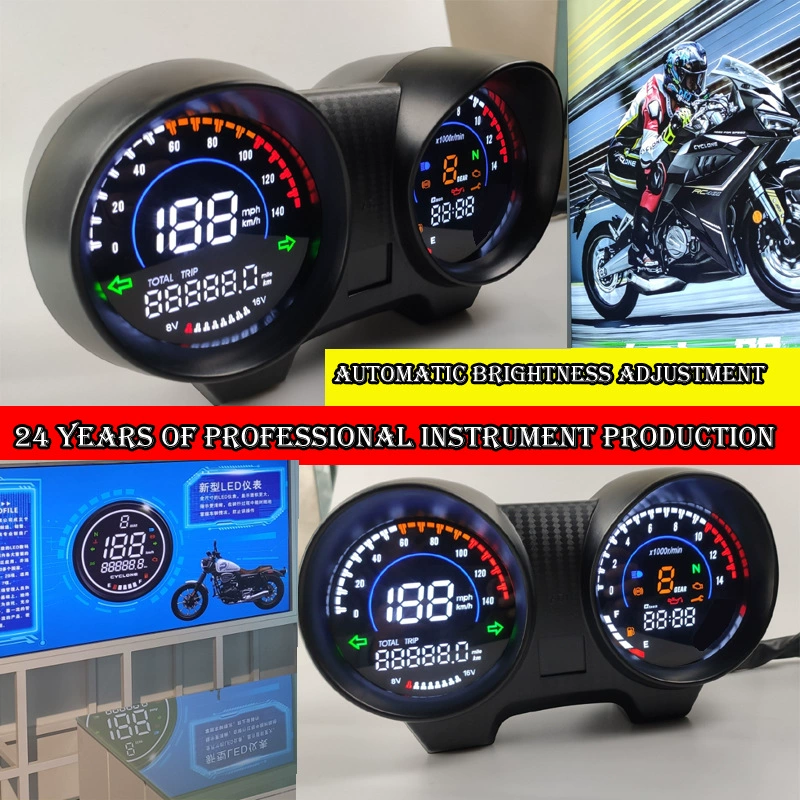 Южноамериканский мотоцикл MAX125 Электронный прибор RX110 Бразилия CG Titan150 FAN150 Кодовая таблица
