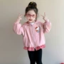 连帽女童小童春秋季夹克