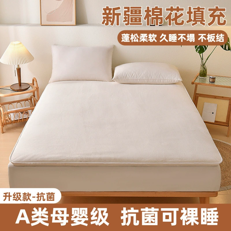 Cotton mattress for home use, increased thickness