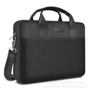 Amazon's New Nylon Waterproof Unisex Laptop Shoulder Bag Cross-Border Simple Laptop Bag