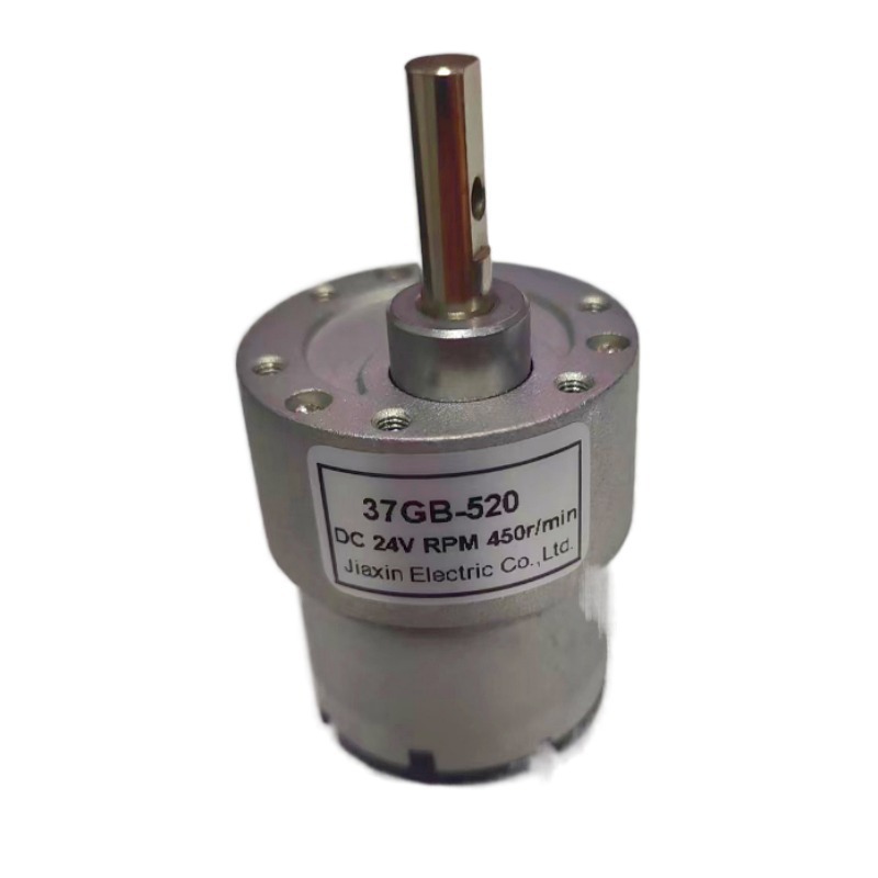 直流电机减速马达24v450转高效节能电动机大功率蜗杆微型电动机